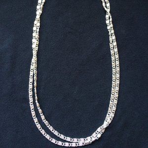 Silver Link Necklace